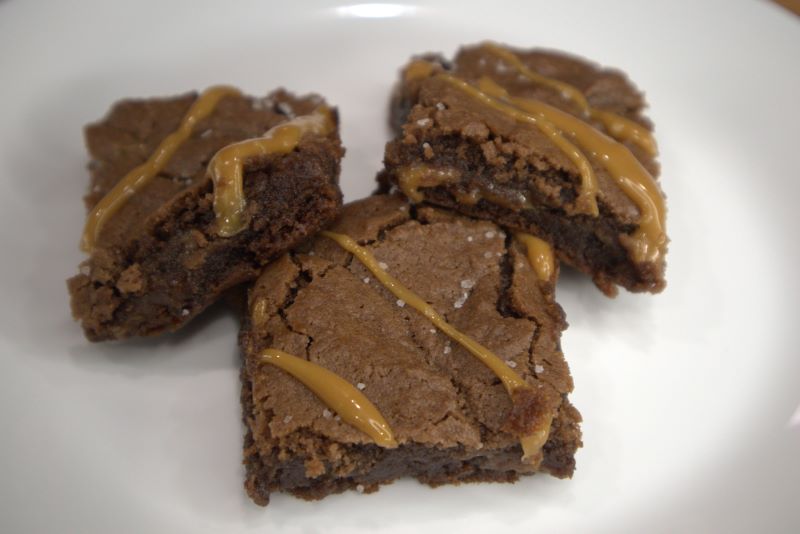 Salted Caramel Brownies